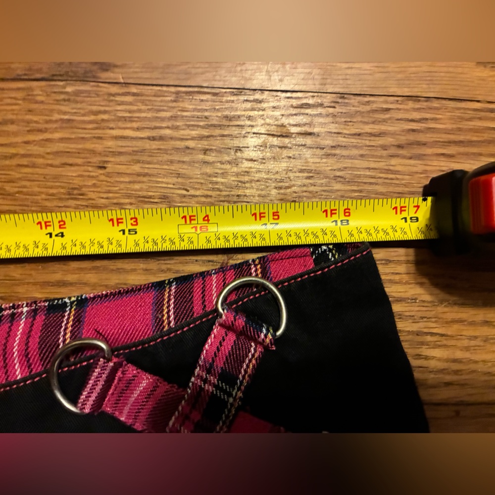 Tripp NYC Black and Pink Checkered Skirt - Picture 13 of 14